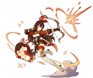Ambergachasplash 1png — Genshin Impact Gacha Splash Art From Wishing Tier List option 3