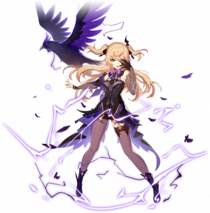Fischlgachasplashpng — Genshin Impact Gacha Splash Art From Wishing Tier List option 13