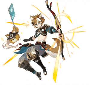 Gorougachasplashpng — Genshin Impact Gacha Splash Art From Wishing Tier List option 15