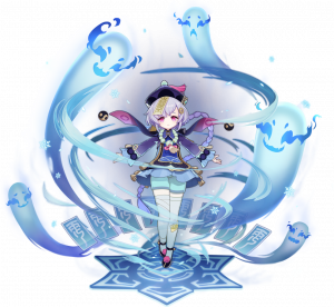 Qiqigachasplashpng — Genshin Impact Gacha Splash Art From Wishing Tier List option 28