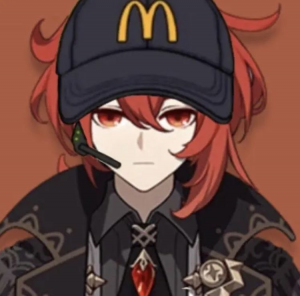 Dilucpng — Genshin Impact McDonalds Customer Service option 11