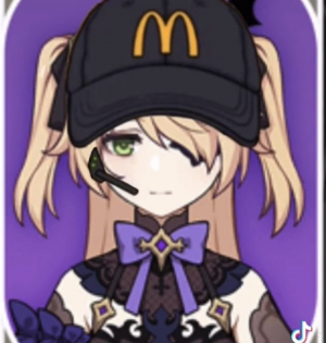 Fischlpng — Genshin Impact McDonalds Customer Service option 14