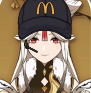 Ningguangmcdpng — Genshin Impact McDonalds Customer Service option 24