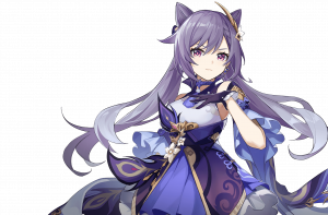 Keqingpng — Genshin Impact Waifus List option 6