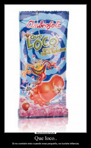 Que Locojpg — Golosinas Peru 0.10 - 1 sol. option 40