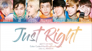 04 Just Rightpng — GOT7 Title Tracks option 4