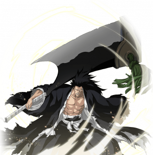 Shikaikenpachirenderedpng — Gotei 13 Captain (Bleach) option 31