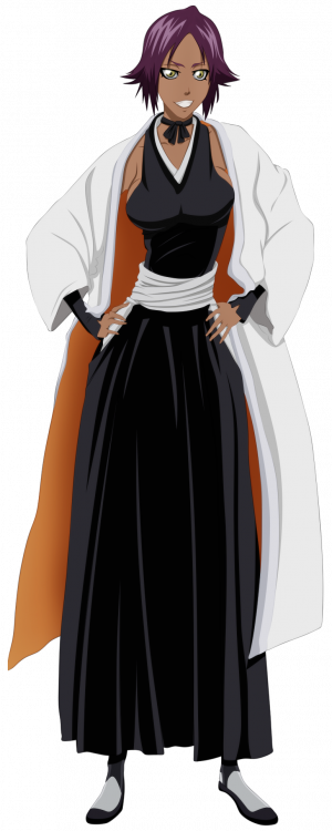 Yoruichishihoin100yearsagopng — Gotei 13 Captain (Bleach) option 35