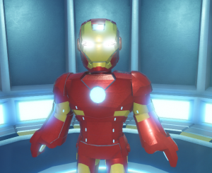 Skin) Blue Iron Man Skin - Roblox