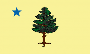Maine1png — Historical State and Territory Flags option 24