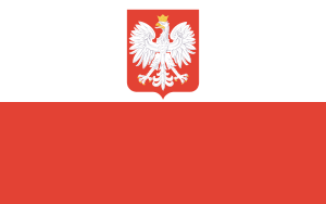 Flagofpolandwithcoatofarms1928 1939svgpng — Historyczne flagi Polski option 9