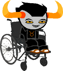 Tavroswheelchairpng — Homestuck option 17