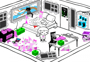 Roxy27sroomgif — Homestuck Rooms option 8