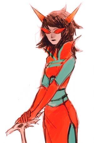Redglarepng — Homestuck Waifu Tier List option 25