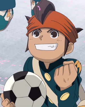 Endouarrivingatraimonhqpng — Inazuma Eleven Raimon Characters option 1