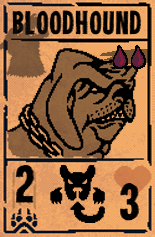Bloodhoundpng — Inscryption Act One Cards option 13