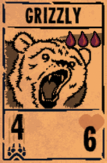 Grizzlypng — Inscryption Act One Cards option 27