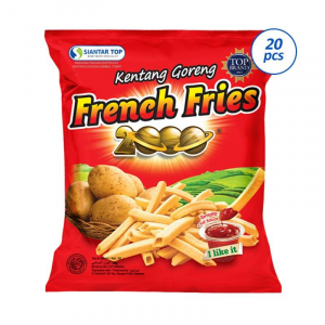 Siantar Topsiantar Top French Fries 2000 Snack 68 G 20 Pcs Full04jpg — jajanan warung option 43