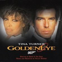 220px Tinaturnergoldeneyefrenchcdsinglecoverjpg — James Bond Theme Songs option 6