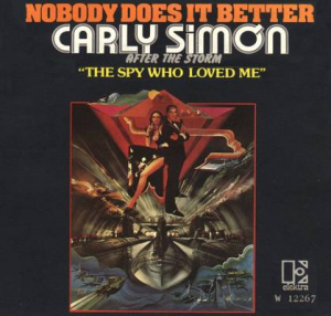 Carly Simon Nobody Does It Better Single 1977 Front Cover 42102jpg — James Bond Theme Songs option 10