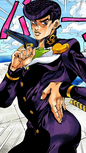 Josukeprofilepng — Jojo Characters Sorted into Hogwarts Houses option 57