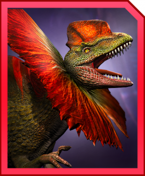 Jwaprofilediloranosauruspng — Jurassic World Alive Hybrids Tier List option 17