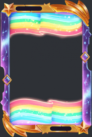 Frame Rainbowgalaxyjpg — Karuta Gem Frames option 20