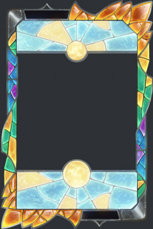 Frame Stainedglassjpg — Karuta Gem Frames option 24