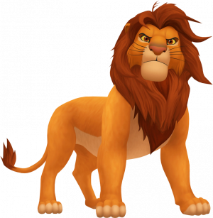 Simbapng — Kingdom Hearts Summons option 11