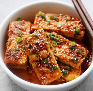 Fried Spicy Tofujpg — Korean Side Dishes option 10