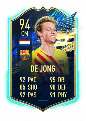 De Jongpng — LaLiga TOTS option 4