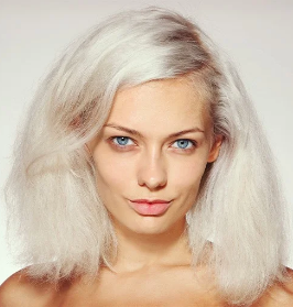 Bleached Hairpng — Lesbian haircuts option 2
