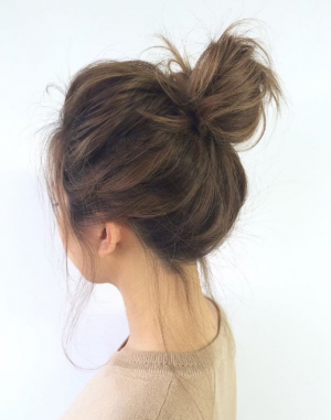 Messy Bunpng — Lesbian haircuts option 12