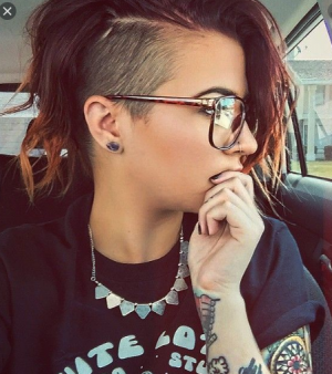 Side Shavepng — Lesbian haircuts option 20