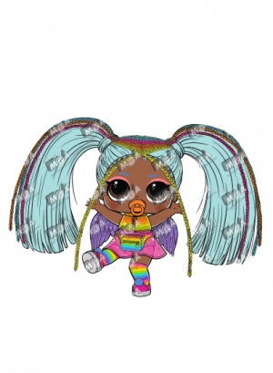 Rainbow raver lol doll sale