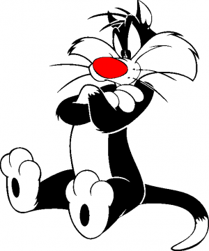 Sylvester The Catgif — Looney Tunes Cartoon Characters option 53
