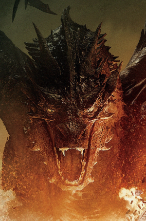 Smaugdestroyinglaketowncroppedjpg — Lord of the rings characters option 77