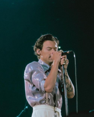 Tumblrada9096aaff363c39f434a630eee116638f56a69500jpg — Love on Tour Outfits Harry Styles option 30