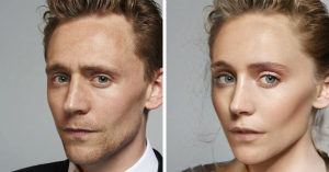 Marvel Men Actors Women Faceapp Gender Fbpng — Male Celebrities as women option 24