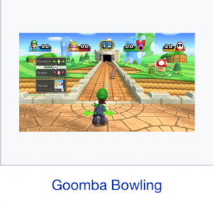 Mario party shop 9 goomba bowling