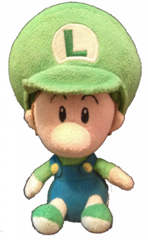 Baby Luigi Plushpng — Mario Plush option 1