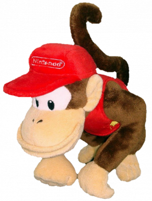Diddy Kong Plushpng — Mario Plush option 8