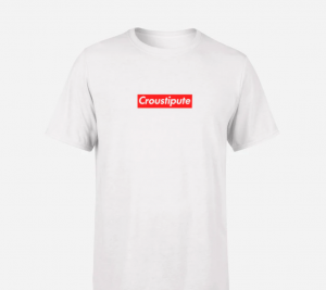 T shirt croustipute clearance
