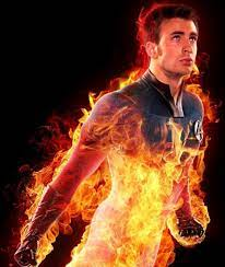 Human Torchjfif — Marvel and DC Superheroes option 44
