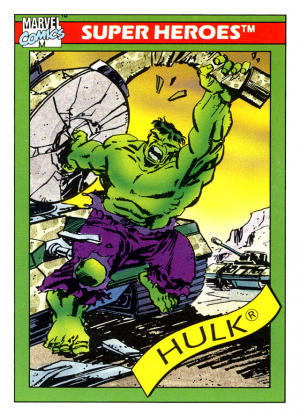 Marvel Universe Series I 003 Hulkjpg — Marvel Comics Characters (200+) option 51