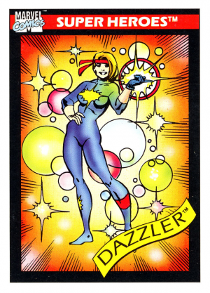 Marvel Universe Series I 013 Dazzlerjpg — Marvel Comics Characters (200+) option 55