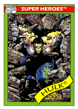 Marvel Universe Series I 017 Hulk Grayjpg — Marvel Comics Characters (200+) option 58