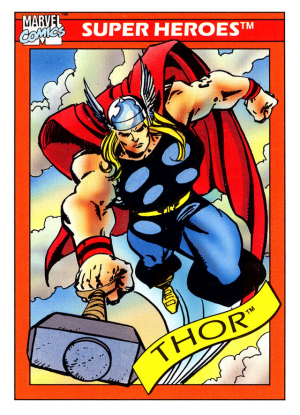 Marvel Universe Series I 018 Thorjpg — Marvel Comics Characters (200+) option 59