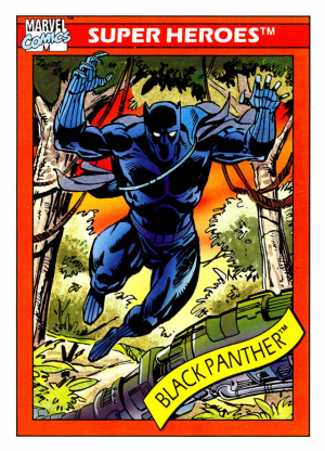 Marvel Universe Series I 020 Black Pantherjpg — Marvel Comics Characters (200+) option 60
