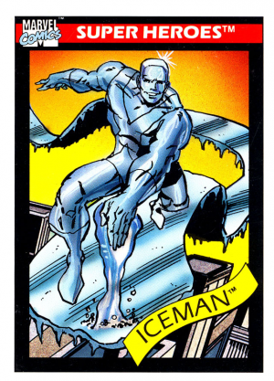 Marvel Universe Series I 022 Icemanjpg — Marvel Comics Characters (200+) option 62
